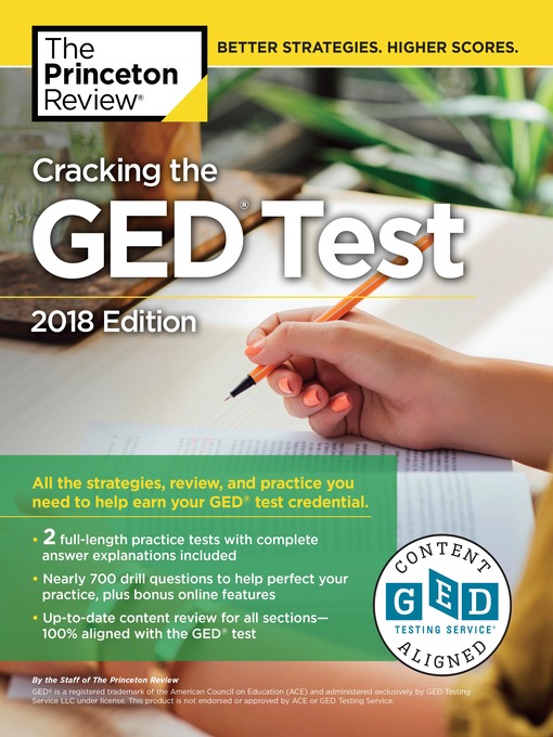 Title details for Cracking the GED Test with 2 Practice Exams, 2018 Edition by Princeton Review - Available